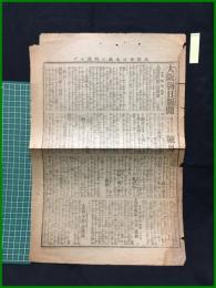 【大阪朝日新聞 明治37年6月19日 号外】【漂着将校の遭難談】