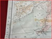 【戦勝記念地図】　支那　満洲  朝鮮 樺太　明治38年　毎日新聞社