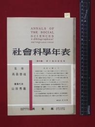 【内容見本】【社会科学年表　第一巻】同文館　6頁