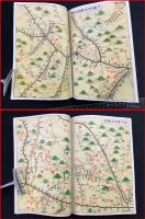 【美品!!】【東京中心鉄道地図】昭和19年　彩色!!
	