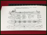 【進水記念・絵葉書帖】カーボンオア・コーポレーションポレーション【デネブ号】1959年