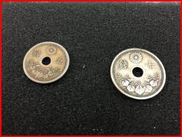 【大正新型白銅貨】【5銭・10銭】2点セット