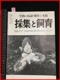 【雑誌】【採集と飼育　第15巻・第4号　昭和28/4】【昆虫・海洋生物・動物・植物・細菌】　