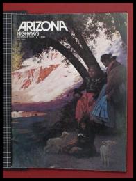 【ARIZONA HIGHTWAYS/アリゾナハイウェイズ　1977年vol.53 no.10】Artist of the HOPI and NAVAJO/ ナバホ・ホピの芸術家