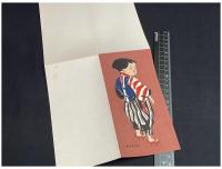 【斎藤清　版画グリーディングカード　其の3　】1960年代　昭和モダンレトロ