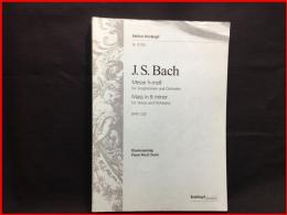 【楽譜】【J.S.BACH　Messen  h-moll（BWV232）ミサ曲ロ短調】BREITKOPF & HÄRTEL　2006年　独語/英語序文　歌詞ラテン語