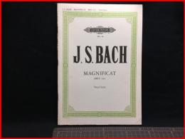 【楽譜】【J.S.BACH MAGNIFICAT(BWV243)vocal score バッハ　マニフィカト】C.F.PETERS