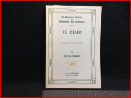 【楽譜】【TE DEUM　テ・デウム】G.SCHIRMER