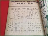 【雑誌】【若草 第十九号六巻 昭和18年6月】緒方久  十返一 ほか