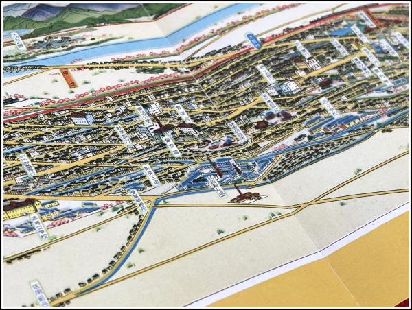鳥瞰図】【吉田初三郎・画 熊谷市】 埼玉県 戦前 / 古本、中古本