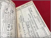【鉄道 旅行案内】【 近畿地方 汽車時間表 附関西地方会社線】鉄道省 昭和15年   時刻表