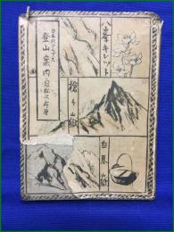 【日本北アルプス登山案内 冠松次郎】第一書房