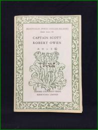 【スコット伝・オウエン伝 CAPTAIN SCOTT & ROBERT OWEN 著: N.ワイマー/註解: 広瀬和清】研究社