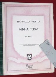 【ピアノ譜】MINHA TERRA【楽譜】ブラジル音楽