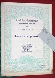 【ピアノ譜】Dansa dos gnomos【楽譜】ブラジル音楽