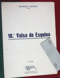 【ピアノ譜】10a Valsa de esquina【楽譜】ブラジル音楽