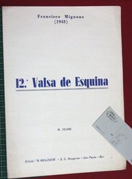 【ピアノ譜】12a Valsa de esquina【楽譜】ブラジル音楽