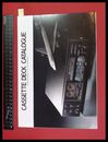 【家電パンフレット】【YAMAHA/K-2000他　カセットデッキカタログ】