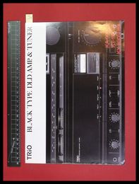 【家電パンフレット】【TRIO/KA-990他　アンプ・チューナー・カセットデッキカタログ　1983/10】