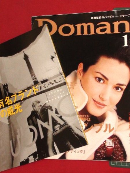 永久保存版　海外有名ブランド本店の威光　Domani  ドマーニ　創刊号 創刊号】【ドマーニ '97-1/1】 | 小学館 | ¥1,500 - 日本の古本屋