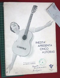 【ピアノ譜】INEZITA APRESENTA CINCO AUTORAS【楽譜】ブラジル音楽
