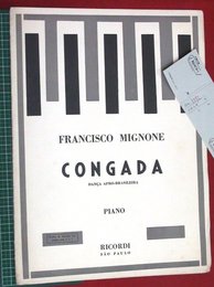 【ピアノ譜】CONGADA【楽譜】ブラジル音楽