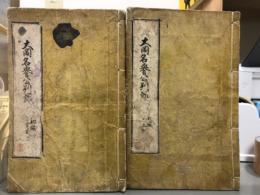 大岡名誉公判録　初編1〜6合本2冊