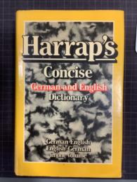Harrap’s Concise German and English Dictionary  コンサイス独英英独辞典