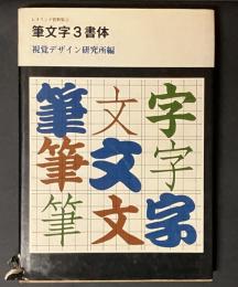 筆文字系3書体 : レタリング資料集3