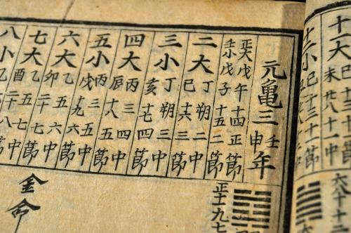 江戸初期の暦本 伝説の暦本 古暦 寛永8年(著者不明) / 古本 江戸初期の暦本 伝説の暦本 古暦 寛永8年(著者不明) / 古本