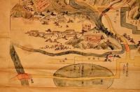 春日山城古繪圖幅