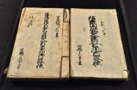 信濃國佐久郡大澤村人別宗門御改帳他資料一括