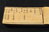 袖珍官員録　辛未八月廿日改・開拓使　辛未十月廿日改