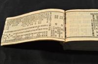 改正官員録　元袋ヲ表紙ニ貼附