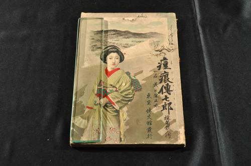 痘痕傳七郎 一名花の深山水 初版(採菊散人作 ) / 古本、中古本、古書籍