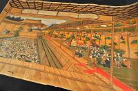 肉筆浮繪　町入能舞台之圖（仮題）