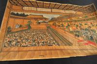 肉筆浮繪　町入能舞台之圖（仮題）