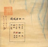 小田原城圖　小田原有信會