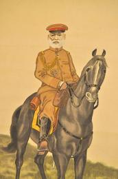 乃木將軍馬上圖