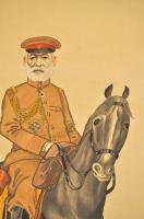 乃木將軍馬上圖
