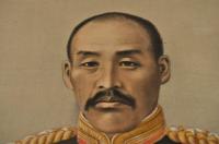 明治期西洋画幅　軍人肖像画