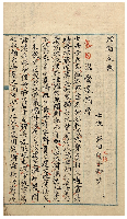 靖軒文類　土佐／弘田脩子静（久助）自筆著本か
