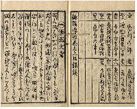 俳諧近道　上下巻　元合本　加賀津幡俳人／矢田我柳舊藏本
