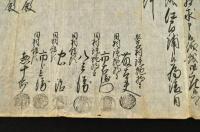鉄砲證文(鉄炮文書)