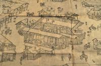 草津温泉の繪圖　福本板