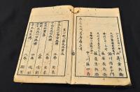 古流生花四季百瓶圖　天地人巻