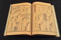 成田山獨案内　一名奉納物明細　上巻・中巻（下巻欠）　ボール表紙