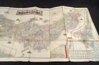 改正新刻　帝國大日本里程細圖