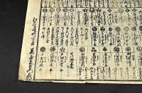 武鑑　一枚摺
