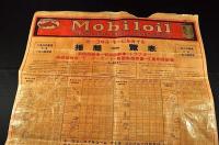 MOBILOIL　カーゴイルモービルオイル　推薦一覧表　1920年式〜1924年式